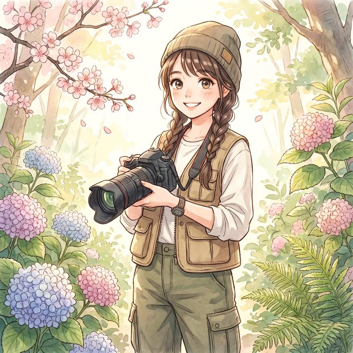小蓝视频植物摄影师王芳